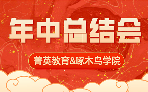 2021年菁英教育&啄木鸟学院年中总结会圆满结束，下半年我们顶峰相见！ ... ... ... ...